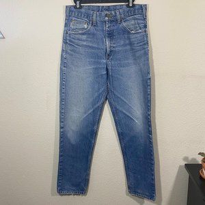 Carhartt B17 Vintage Looking Distressed Relaxed Tapered Jeans 32 x 32